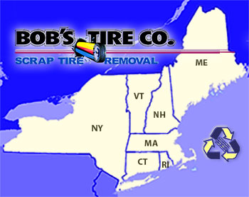 Scrap Tire Removal in New England & New York